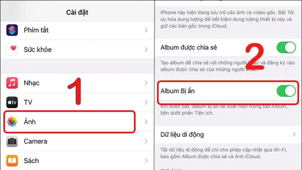 Tổng Hợp Các Cách Ẩn Ảnh trên iPhone Nhanh Chóng