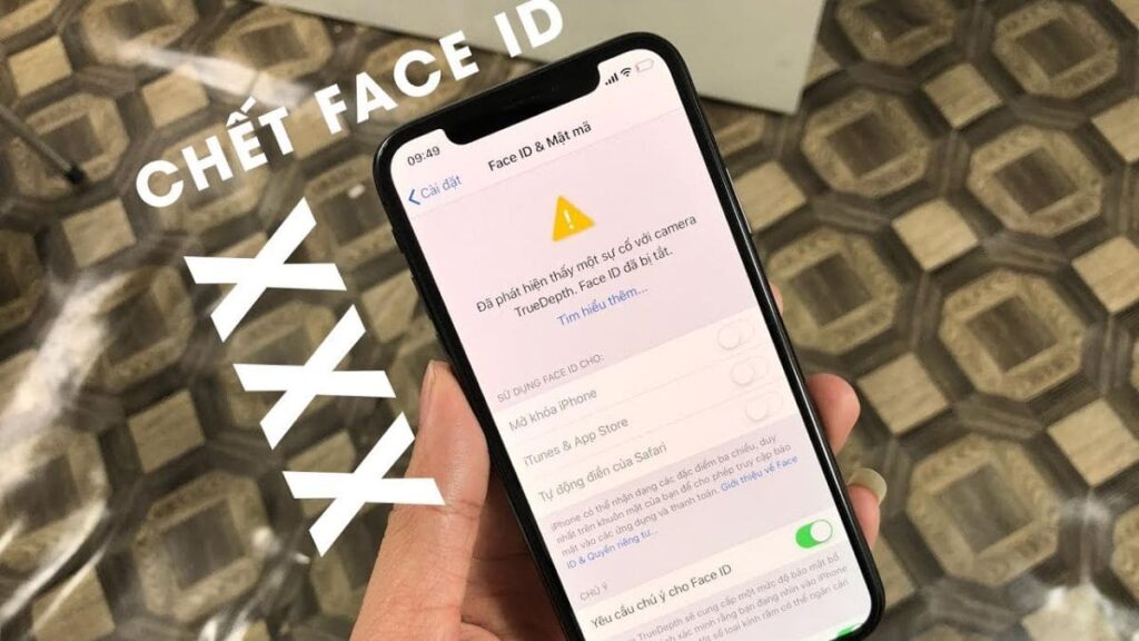 Nguyên Nhân Và Cách Khắc Phục iPhone X Mất Face ID