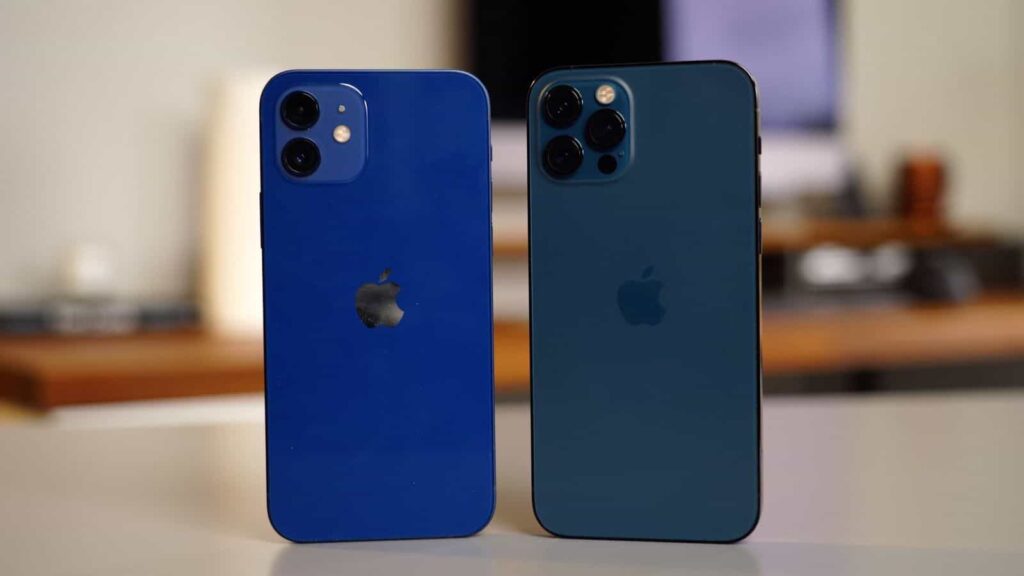 So sánh iPhone 12 và 12 Pro