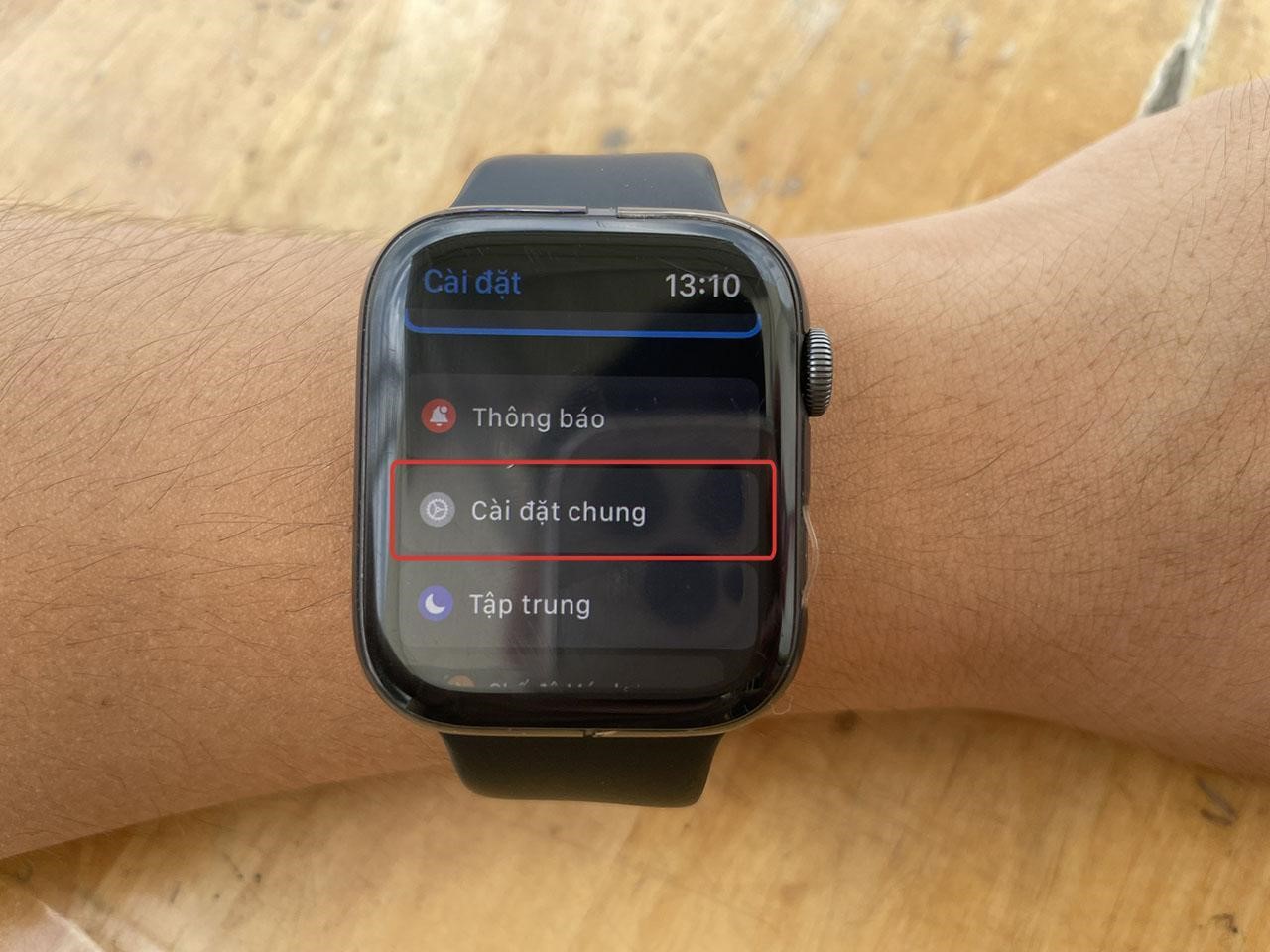 cách reset Apple Watch