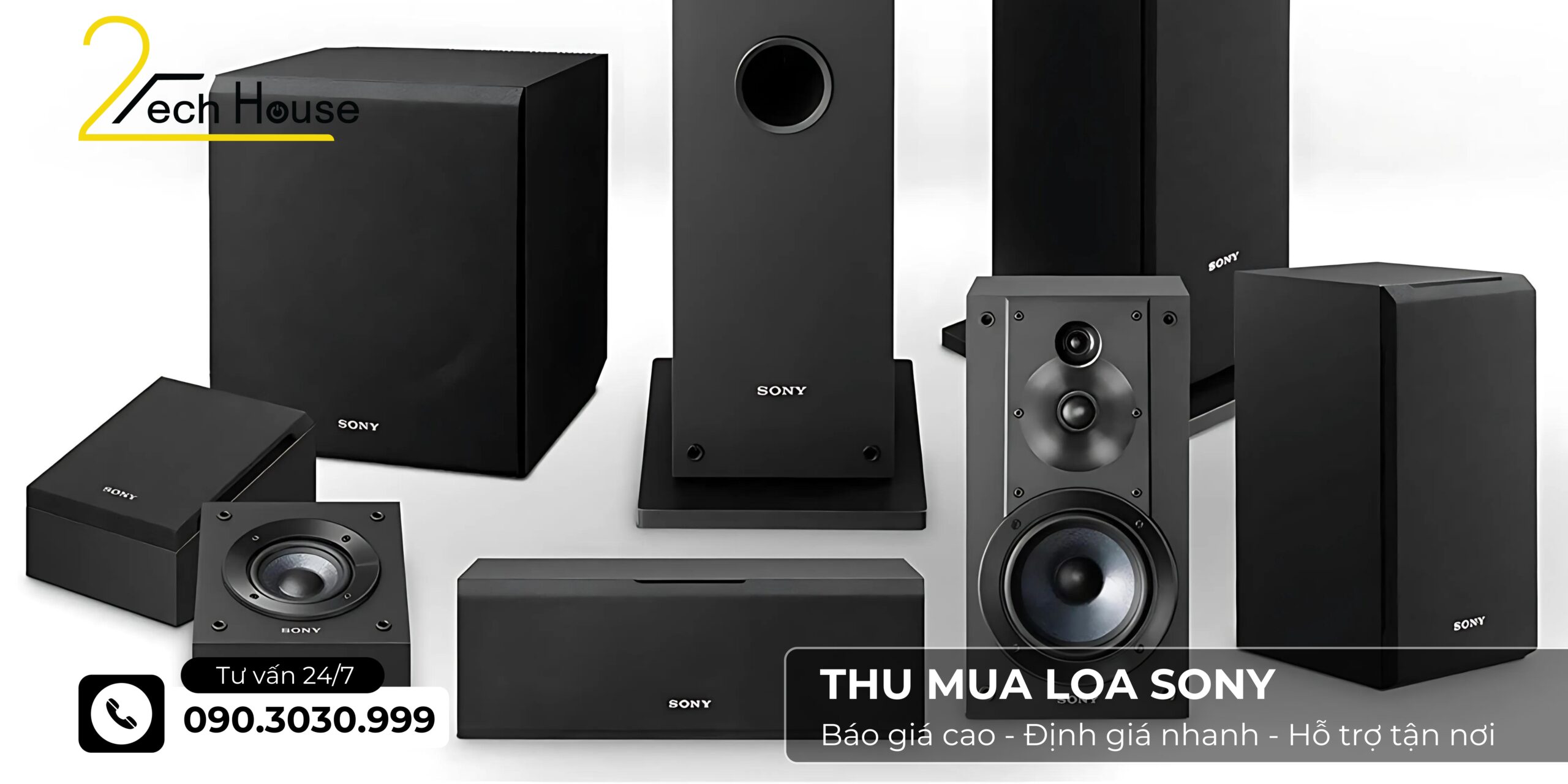 Thu Mua Loa Sony Cũ Giá Cao Tại TPHCM