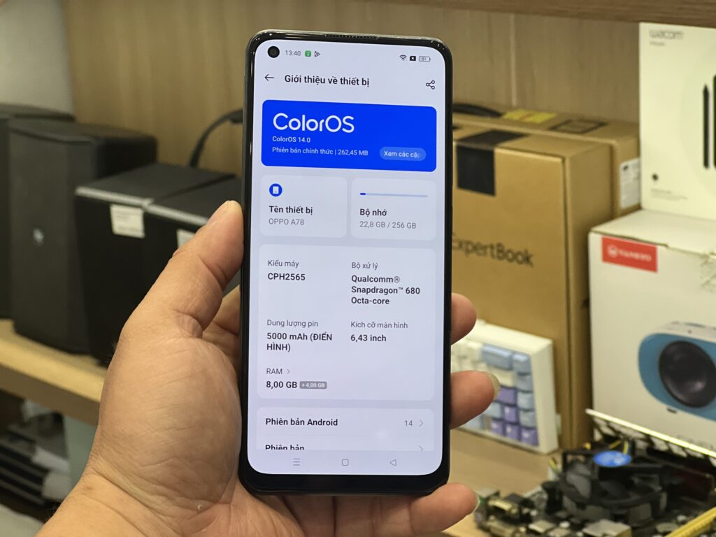 OPPO A78 4G (8GB|256GB) Like New