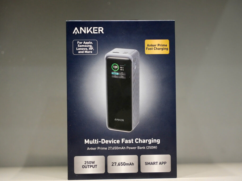 Anker Prime power bank 27650mAh ケース付き ankerdirect_a1340