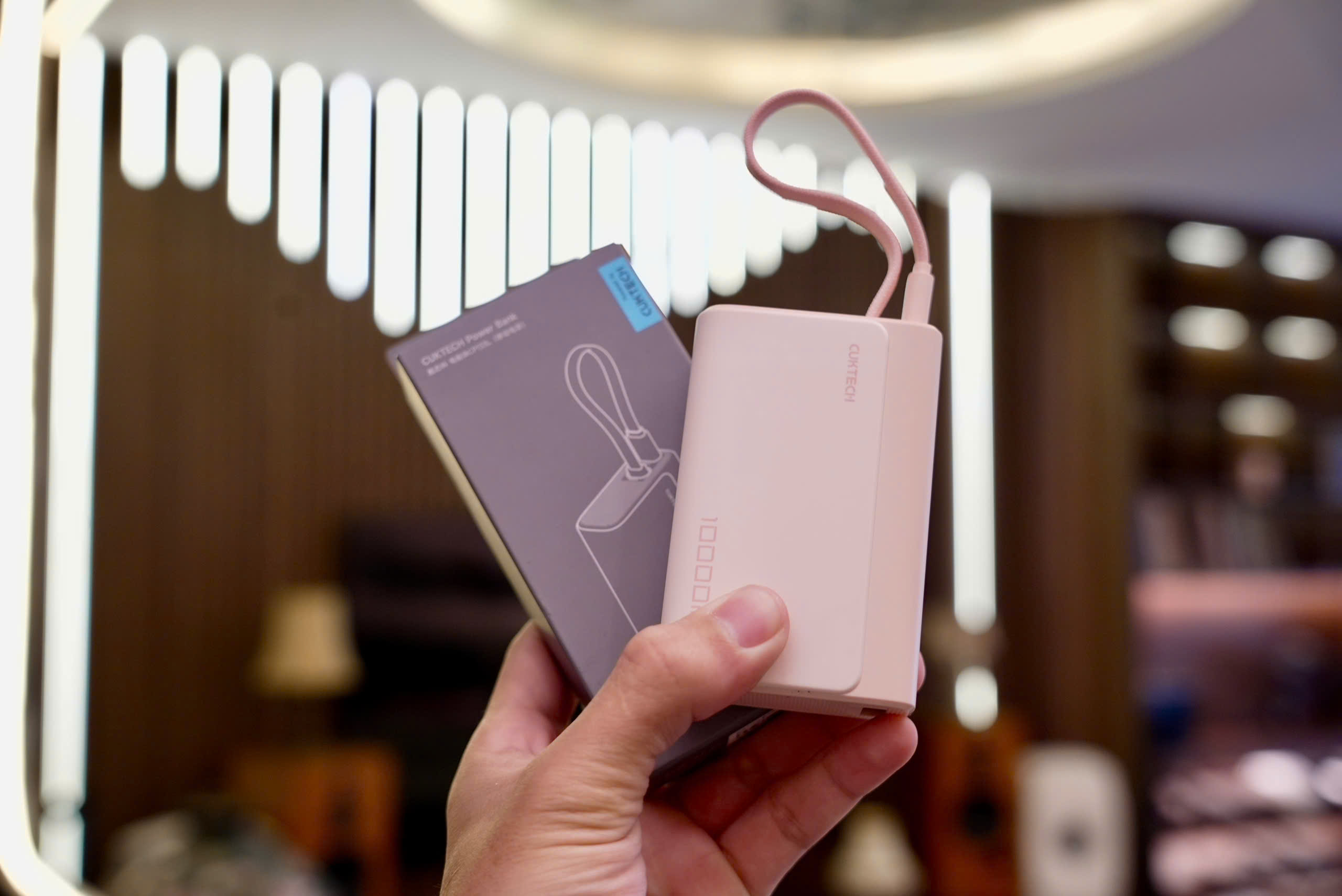 Sạc Dự Phòng Cuktech 10000mAh 1C1A 33W PD3.0/PPS/QC3.0 (LPB100)