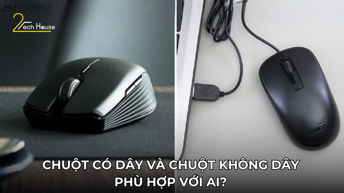 Chuột có dây và không dây. Đánh giá loại nào tốt, xứng đáng mua trong năm nay