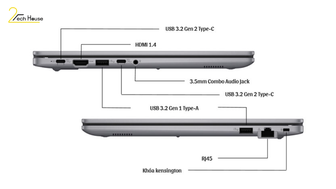 Đánh giá ASUS ExpertBook P1. Thiết kế tối giản, bảo mật cao và hiệu năng đỉnh cao cho dân văn phòng