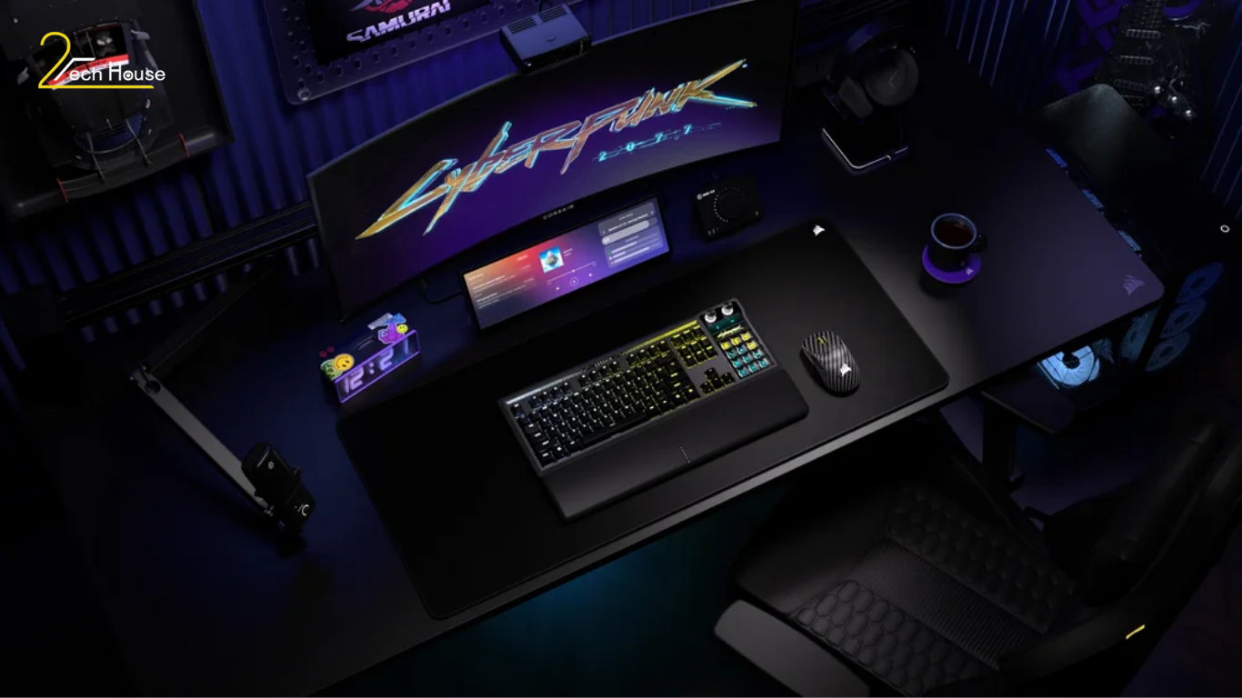 Đánh giá Corsair Galleon 100 SD: Khi bàn phím cơ "hợp thể" Stream Deck mở ra kỷ nguyên sáng tạo mới 7 Đánh giá Corsair Galleon 100 SD. Khi bàn phím cơ hợp thể Stream Deck mở ra kỷ nguyên sáng tạo mới